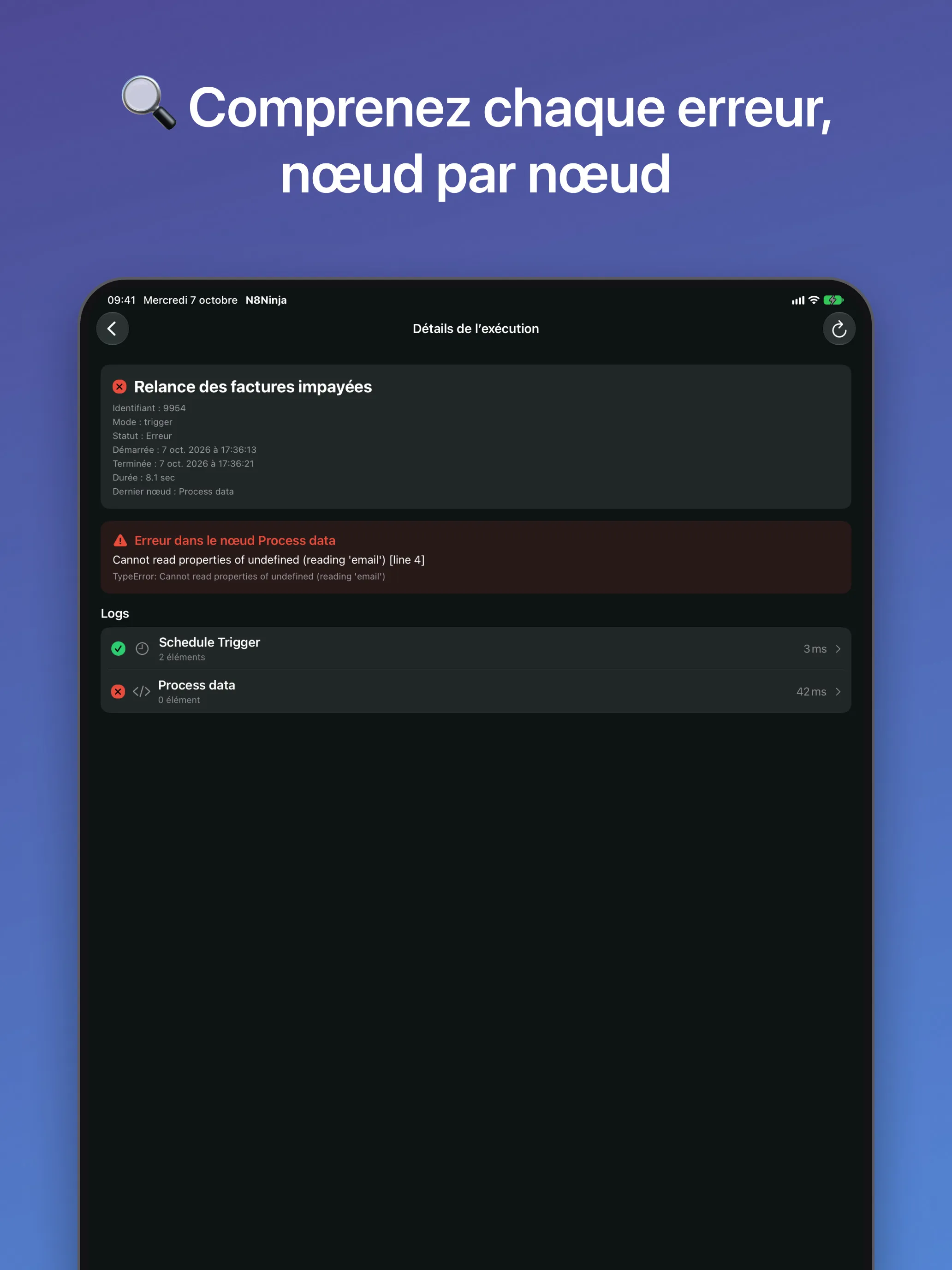 Capture d’écran de N8Ninja sur iPad (2)