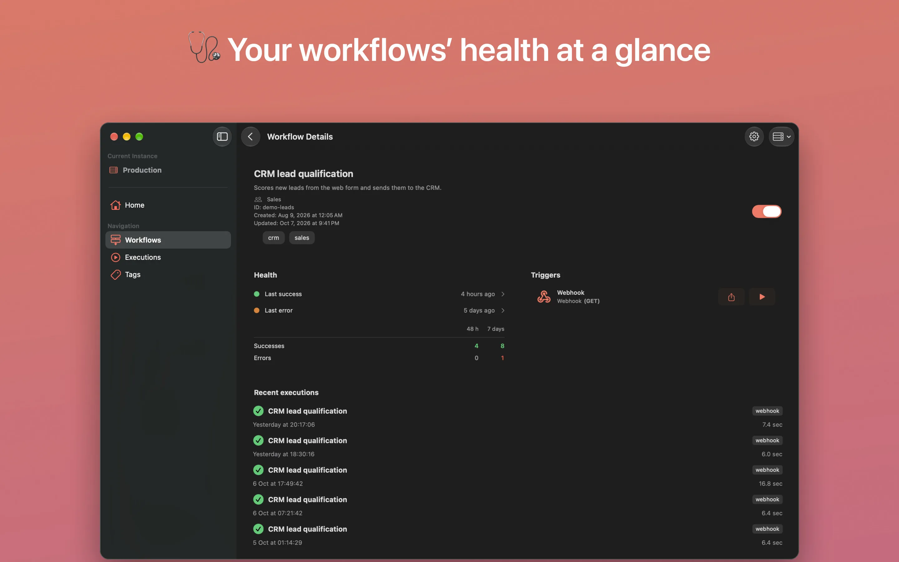 N8Ninja screenshot on Mac (1)