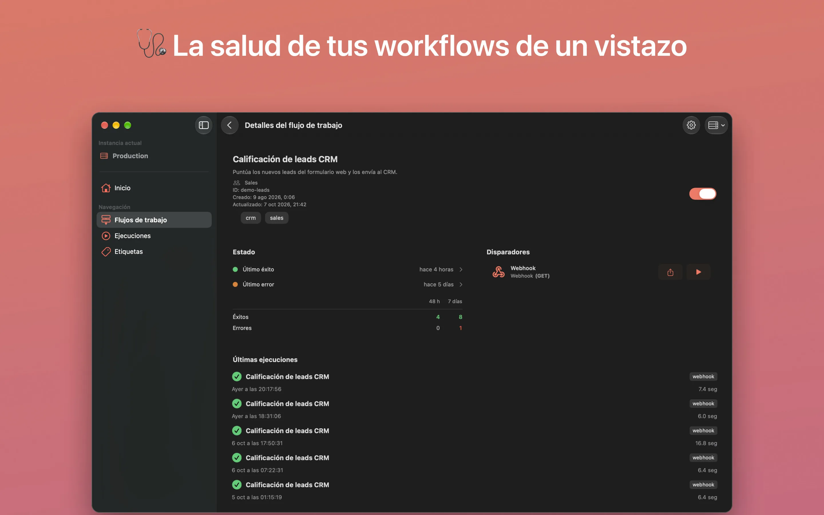 Captura de N8Ninja en Mac (1)