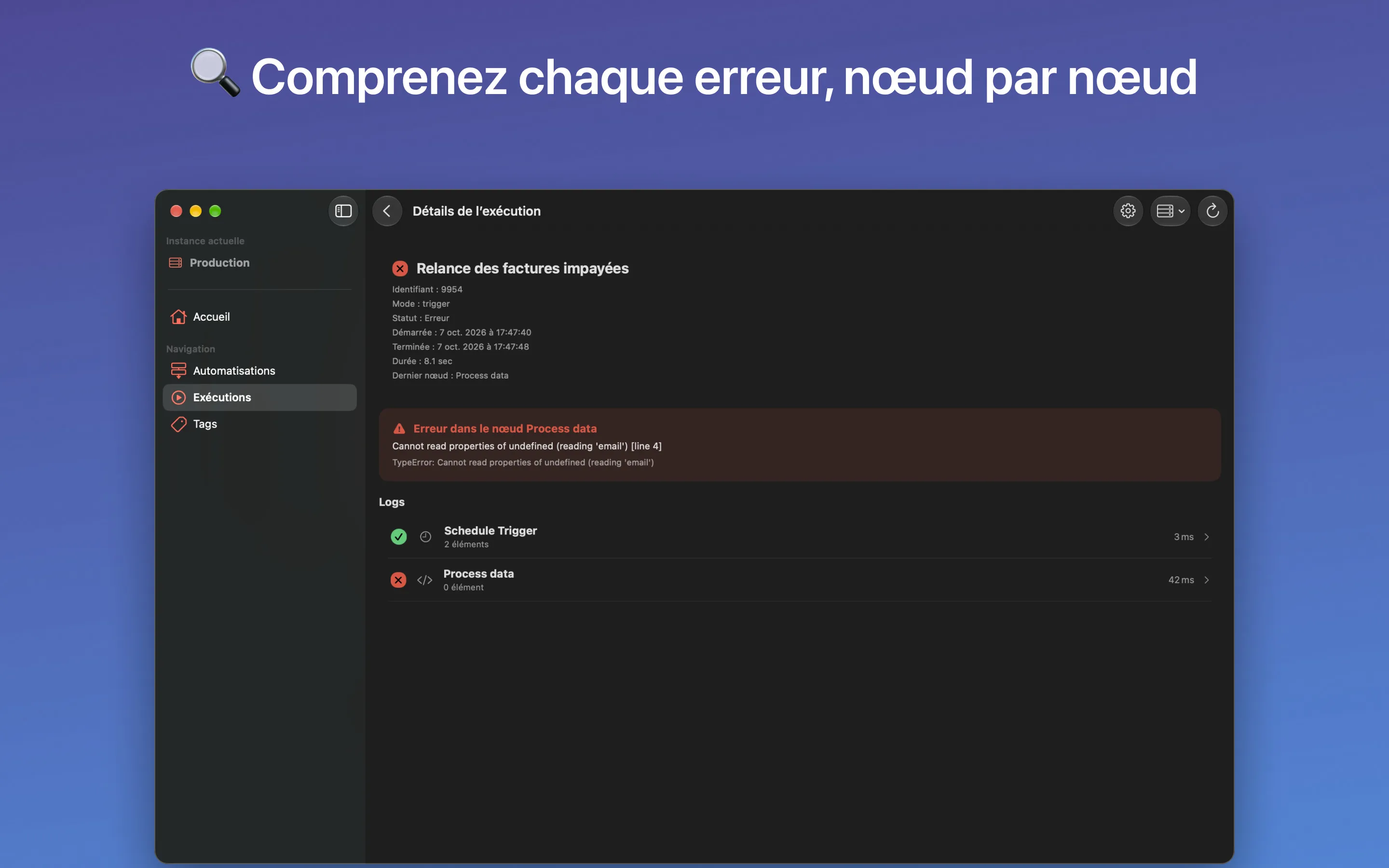 Capture d’écran de N8Ninja sur Mac (2)