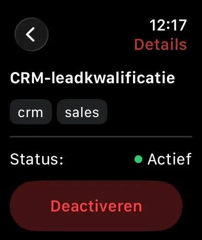N8Ninja-screenshot op Apple Watch (3)