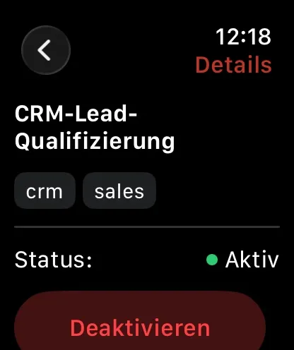 N8Ninja-Screenshot auf Apple Watch (3)